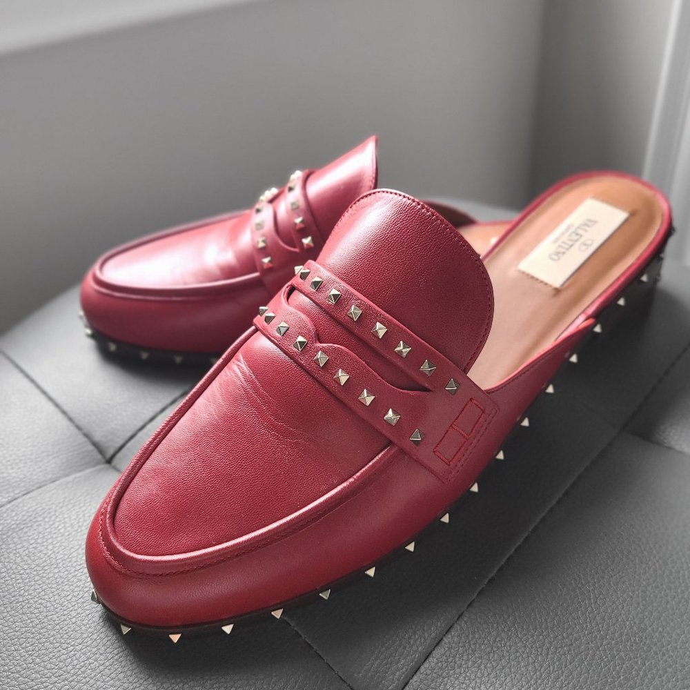 Valentino loafer slides